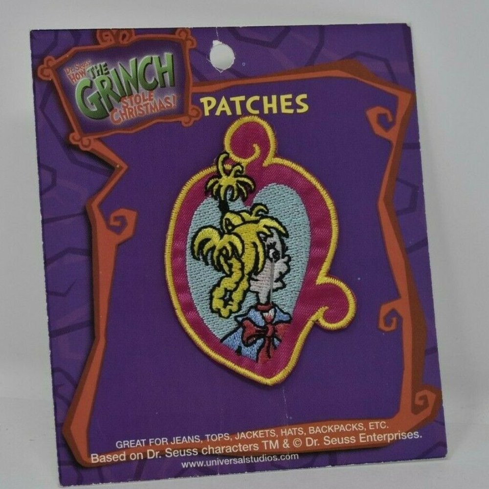 Dr Seuss How The Grinch Stole Christmas Cindy Lou Who Patch 2000 Official HTF B